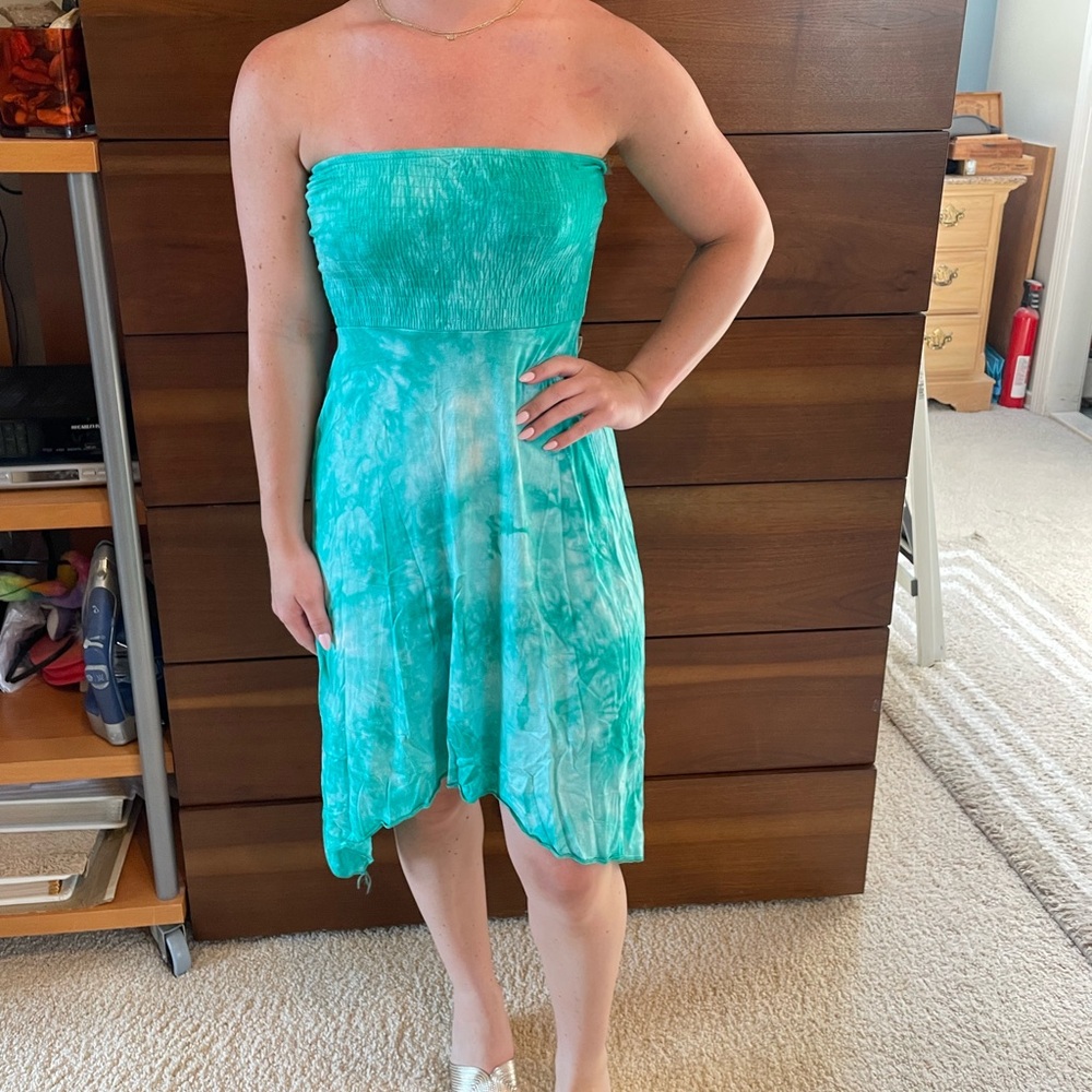 Strapless Summer Dress
